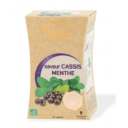 Infusions Bio saveur Cassis Menthe