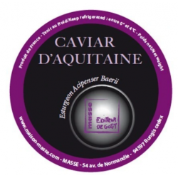 Caviar Aquitaine 30 g - produit frais