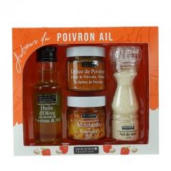 Coffret autour du Poivron Ail