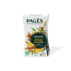 Thé noir épices d'hiver 20 sachets