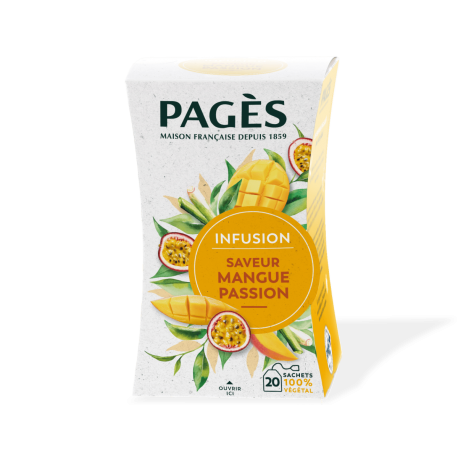 Infusion mangue passion 20 sachets