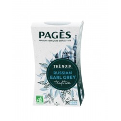 Thé noir Russian Earl Grey bio Pagès